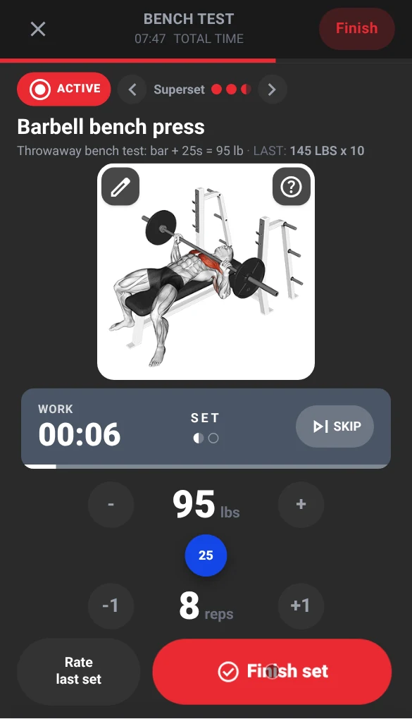 Plate helper screen